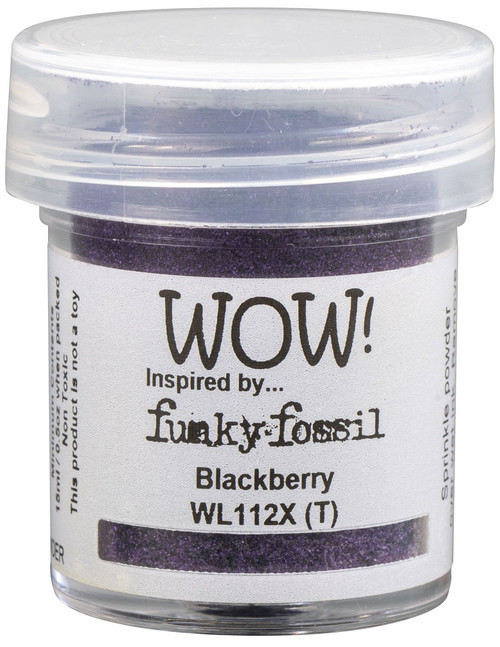 WOW! Embossing Powder 15ml-Blackberry - WOW-1GF4L - 5056333104415 WOW! Embossing Powder 15ml-Blackberry - WOW-1GF4L - 5056333104415