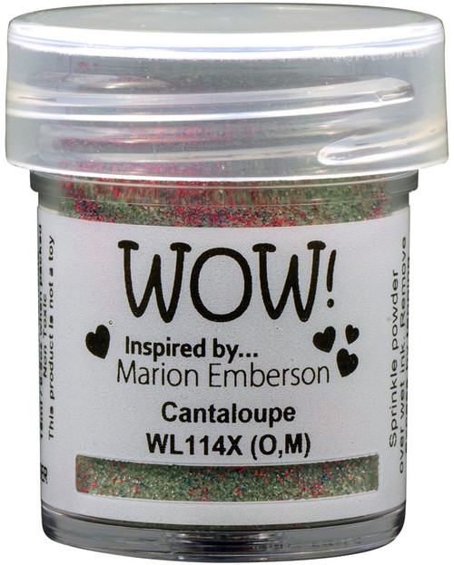 4 Pack - WOW! Embossing Powder 15ml-Cantaloupe - WOW-1GF4N - 5056333104552