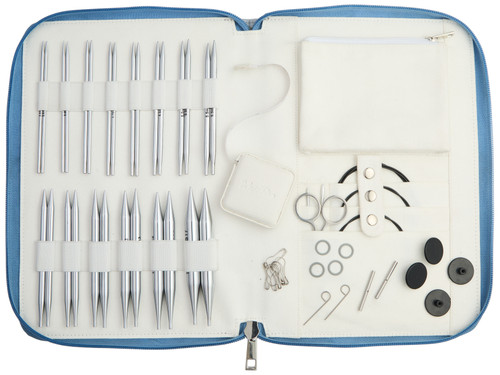 KnitPro-Nova Grande Interchangeable Knitting Needle Set 5"-Set Of 14 Pair - Normal - 5A0028GX-1GBM0 - 8907628077075 KnitPro-Nova Grande Interchangeable Knitting Needle Set 5"-Set Of 14 Pair - Normal - 5A0028GX-1GBM0 - 8907628077075