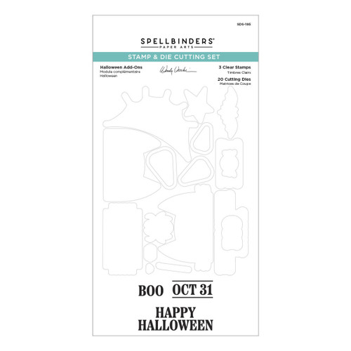 Spellbinders Stamp & Die Set By Wendy Vecchi-Halloween Gifting - 5A002DCC-1GGDJ - 810146548102