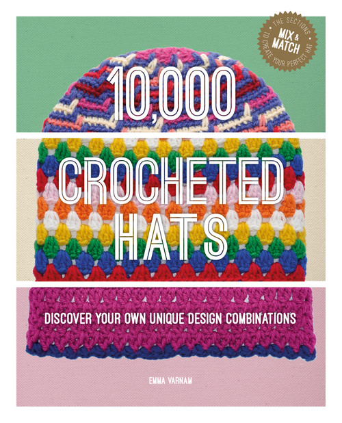10,000 Crocheted Hats-Hardcover - 5A002F40-1GGM8 - 9781784946692