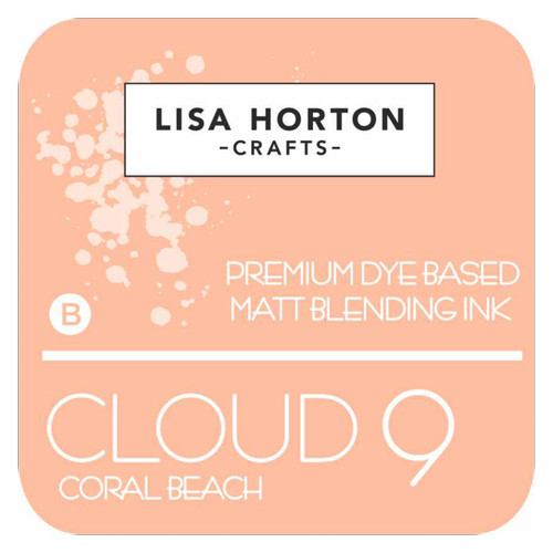 2 Pack - Lisa Horton Crafts Cloud 9 Dye Based Matte Blending Ink Pad-Coral Beach - 5A002DZ5-1GGH1 - 792816358832