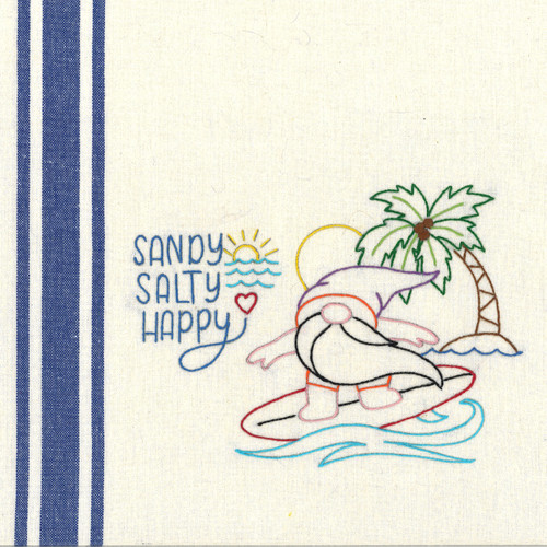 4 Pack - Hand Embroidery Iron-On Transfer Pattern-Gnome Of The Month - 5A002DXQ-1GGFL 4 Pack - Hand Embroidery Iron-On Transfer Pattern-Gnome Of The Month - 5A002DXQ-1GGFL