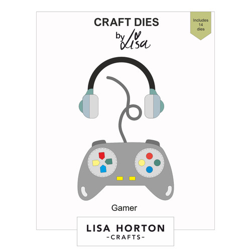 Lisa Horton Crafts Dies-Gamer - 5A002F2Z-1GGL4 - 632793478706
