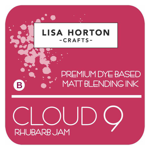 Lisa Horton Crafts Cloud 9 Dye Based Matte Blending Ink Pad-Rhubard Jam - 5A002DZ5-1GGK9 - 792816358856