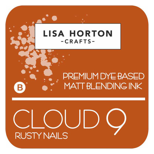 2 Pack - Lisa Horton Crafts Cloud 9 Dye Based Matte Blending Ink Pad-Rusty Nails - 5A002DZ5-1GGKZ - 792816358825