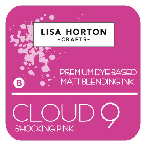 2 Pack - Lisa Horton Crafts Cloud 9 Dye Based Matte Blending Ink Pad-Shocking Pink - 5A002DZ5-1GGLL - 792816358849