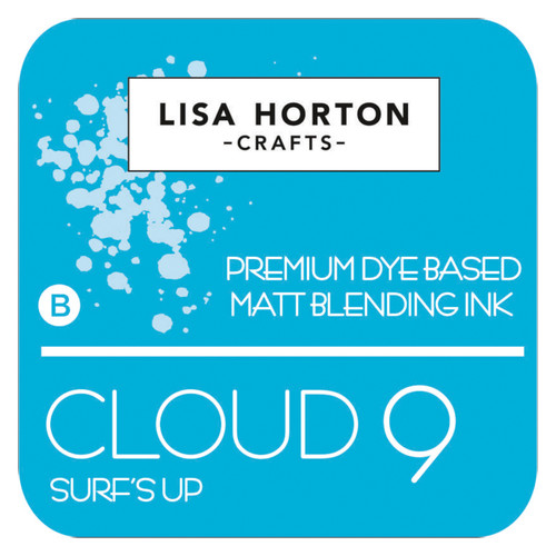 Lisa Horton Crafts Cloud 9 Dye Based Matte Blending Ink Pad-Surfs Up - 5A002DZ5-1GGGW - 792816358528