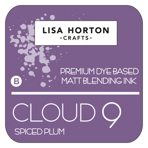 Lisa Horton Crafts Cloud 9 Dye Based Matte Blending Ink Pad-Spiced Plum - 5A002DZ5-1GGHB - 792816358511
