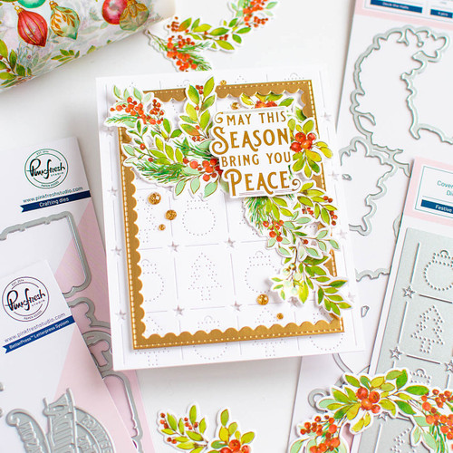 Pinkfresh Studio Die Set-Festive Grid - 5A002CM3-1GG46 Pinkfresh Studio Die Set-Festive Grid - 5A002CM3-1GG46