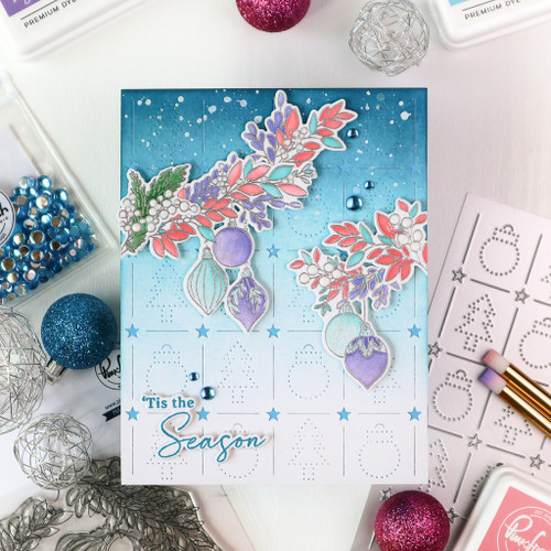Pinkfresh Studio Die Set-Festive Grid - 5A002CM3-1GG46 Pinkfresh Studio Die Set-Festive Grid - 5A002CM3-1GG46