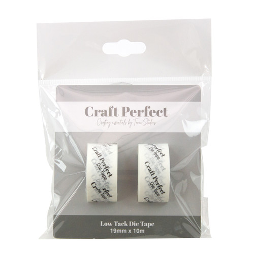 3 Pack - Craft Perfect Low Tack Die Tape .75"X33'-2/Pkg - 9745E - 818569027457