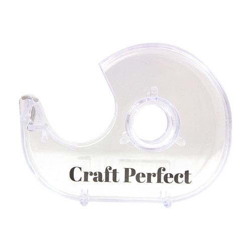 Craft Perfect Low Tack Tape Dispenser-Clear - 9746E - 818569027464
