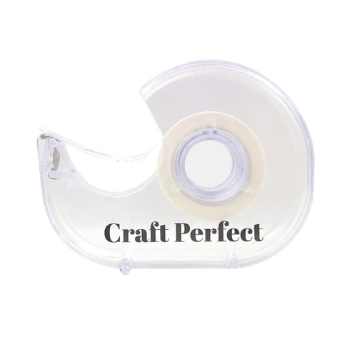 Craft Perfect Low Tack Tape Dispenser-Clear - 9746E