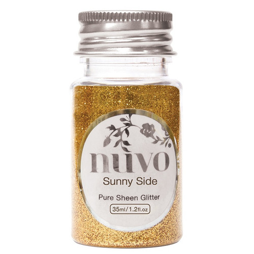 3 Pack - Nuvo Pure Sheen Glitter 1oz-Sunny Side - NSG-1104 - 5056192311047