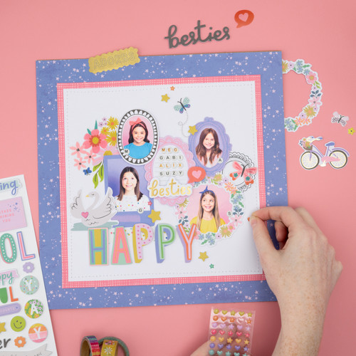 3 Pack - Pebbles Cool Girl Thickers Stickers 107/Pkg-Phrase - 34027667 3 Pack - Pebbles Cool Girl Thickers Stickers 107/Pkg-Phrase - 34027667