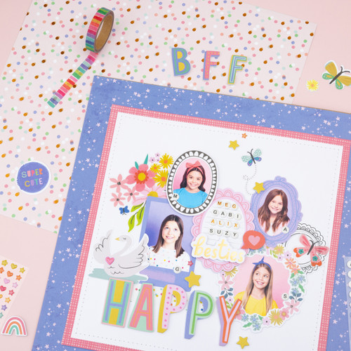 3 Pack - Pebbles Cool Girl Thickers Stickers 107/Pkg-Phrase - 34027667 3 Pack - Pebbles Cool Girl Thickers Stickers 107/Pkg-Phrase - 34027667