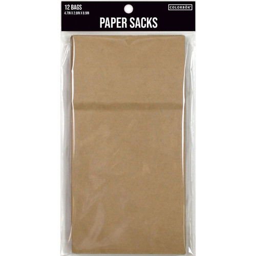 3 Pack - Colorbok Medium Paper Gift Bags 4.7"X8.9" 12/Pkg-Kraft - A500279Z-G19L8 - 765468357751 3 Pack - Colorbok Medium Paper Gift Bags 4.7"X8.9" 12/Pkg-Kraft - A500279Z-G19L8 - 765468357751