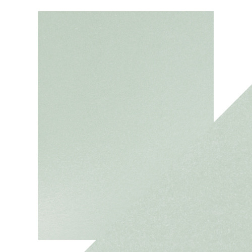 3 Pack - Craft Perfect Pearlescent Cardstock 8.5"X11" 5/Pkg-Blue Frost - PEARL-9541