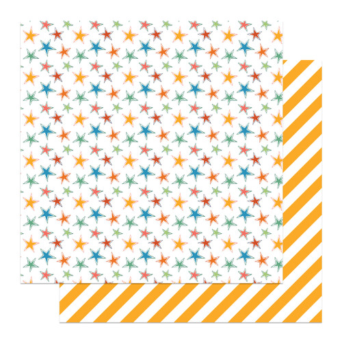 25 Pack Later Gator Double-Sided Cardstock 12"X12"-Cool Stars & Stripes 5A002FGM-1GGVT - 709388347423
