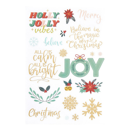 3 Pack - Spellbinders Clear Sticker Pack From Rosie's Studio-Oh Joyful Day - 5A002FCK-1GGT3 3 Pack - Spellbinders Clear Sticker Pack From Rosie's Studio-Oh Joyful Day - 5A002FCK-1GGT3