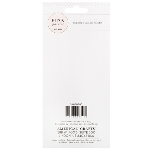 3 Pack - Pink Paislee Joyful Notes Puffy Stickers 179/Pkg-Alpha - 34030805 3 Pack - Pink Paislee Joyful Notes Puffy Stickers 179/Pkg-Alpha - 34030805