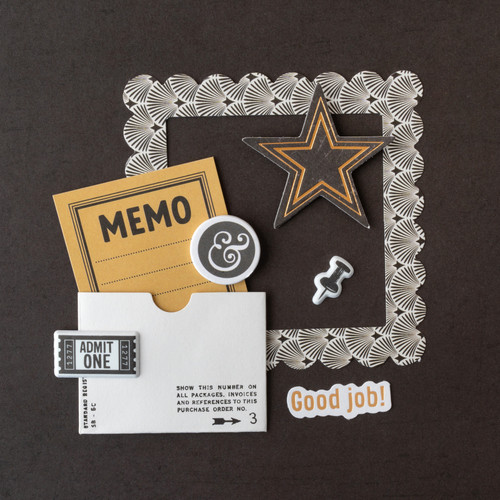 3 Pack - Bo Bunny Charmed Chronicles Dimensional Stickers-6 Pieces - 5A002639-1G8X0