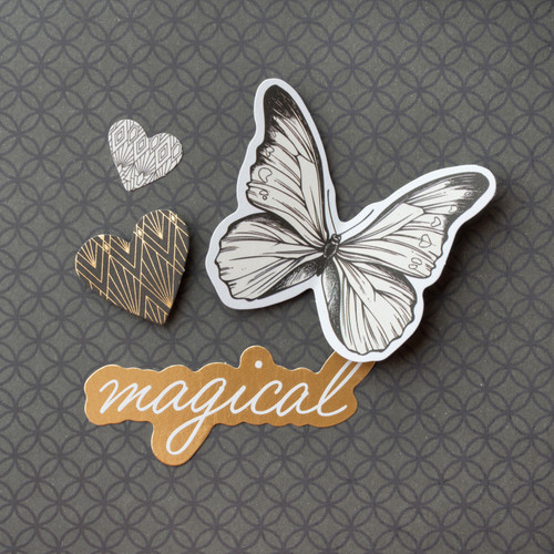 3 Pack - Bo Bunny Charmed Chronicles Ephemera-Icons - A5002638-G18X3 3 Pack - Bo Bunny Charmed Chronicles Ephemera-Icons - A5002638-G18X3