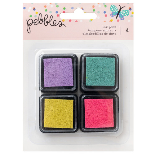 3 Pack - Pebbles Cool Girl Ink Pads-4/Pkg - 34027674 - 765468073606