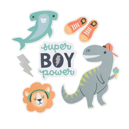 3 Pack - Pebbles Cool Boy Ephemera Die-Cuts 74/Pkg-Icons, Silver Foil - 34027644 3 Pack - Pebbles Cool Boy Ephemera Die-Cuts 74/Pkg-Icons, Silver Foil - 34027644