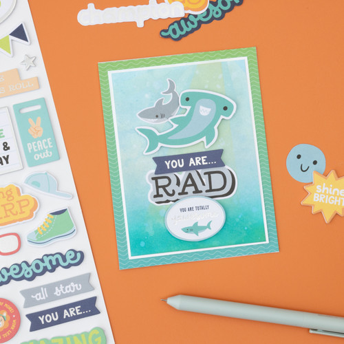 3 Pack - Pebbles Cool Boy Thickers Stickers 50/Pkg-Phrase, Silver Foil - 34027641 3 Pack - Pebbles Cool Boy Thickers Stickers 50/Pkg-Phrase, Silver Foil - 34027641