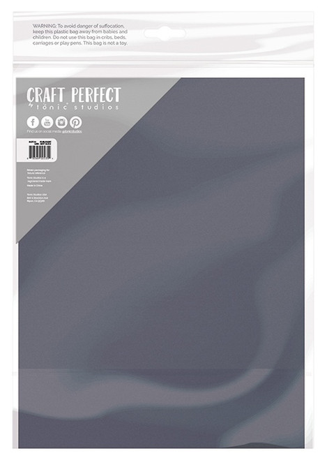 3 Pack - Craft Perfect Pearlescent Cardstock 8.5"X11" 5/Pkg-Navy Dazzle - PEARL-9535