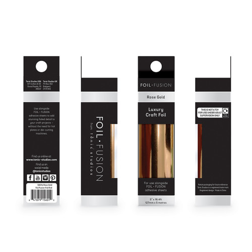 3 Pack - Craft Perfect Foil Fusion 5"X16.4 ft-Rose Gold - 5A0020T9-1G3LB