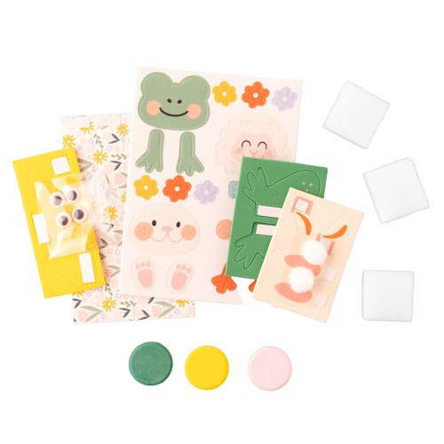 3 Pack - Colorbok Bunny Boutique Egg Decorating Kit-Animals, Makes 4 - 34027607