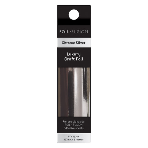 3 Pack - Craft Perfect Foil Fusion 5"X16.4 ft-Chrome Silver - 5A0020T9-1G3LF - 841079156027