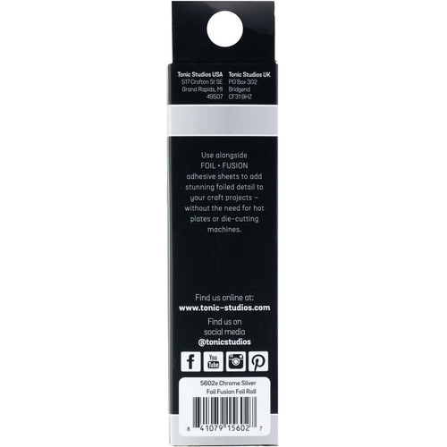 3 Pack - Craft Perfect Foil Fusion 5"X16.4 ft-Chrome Silver - 5A0020T9-1G3LF