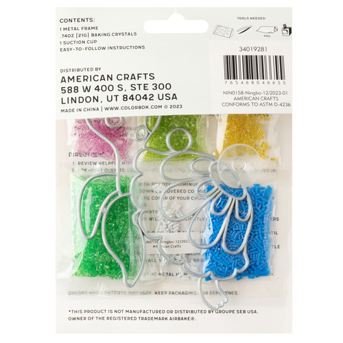 6 Pack - Colorbok Sunshine Vibes Makit & Bakit Suncatcher Kit-Turtle - 34019281 6 Pack - Colorbok Sunshine Vibes Makit & Bakit Suncatcher Kit-Turtle - 34019281