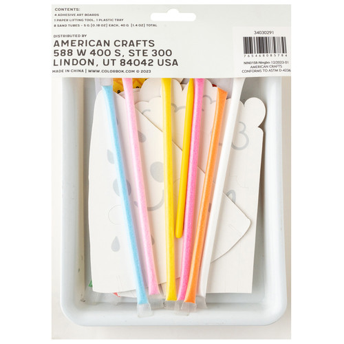 3 Pack - Colorbok Sunshine Vibes Sand Art Kit-Makes 4 - 34030291 3 Pack - Colorbok Sunshine Vibes Sand Art Kit-Makes 4 - 34030291