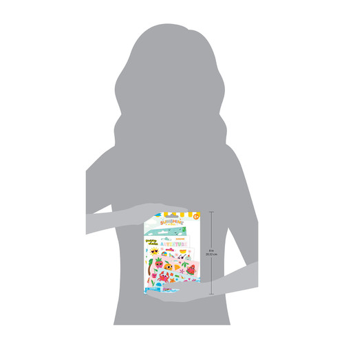 6 Pack Colorbok Sunshine Vibes Sticker Pad-9 Sheets 34030277