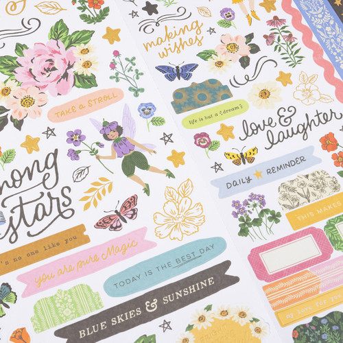 3 Pack - Crate Paper Moonlight Magic Stickers 6"X12" 96/Pkg-Clear - CPMM2035 3 Pack - Crate Paper Moonlight Magic Stickers 6"X12" 96/Pkg-Clear - CPMM2035