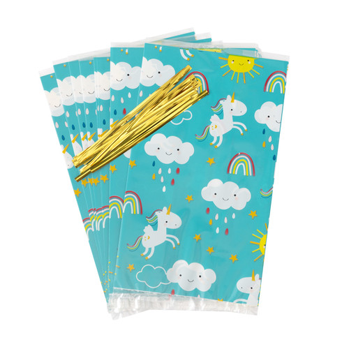 3 Pack - Sweetshop Treat Bags 10/Pkg-Unicorns - 34014310