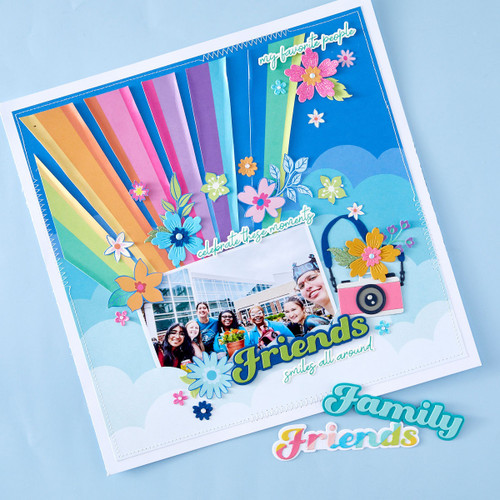 Spellbinders 12"X12" Cardstock 20/PKg-Storytelling Sunshine - 5A002FCB-1GGS8