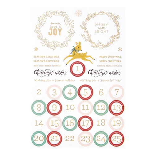 Spellbinders Clear Sticker Pack From Rosie's Studio-Oh Joyful Day - 5A002FCK-1GGT3 - 9420041685317 Spellbinders Clear Sticker Pack From Rosie's Studio-Oh Joyful Day - 5A002FCK-1GGT3 - 9420041685317