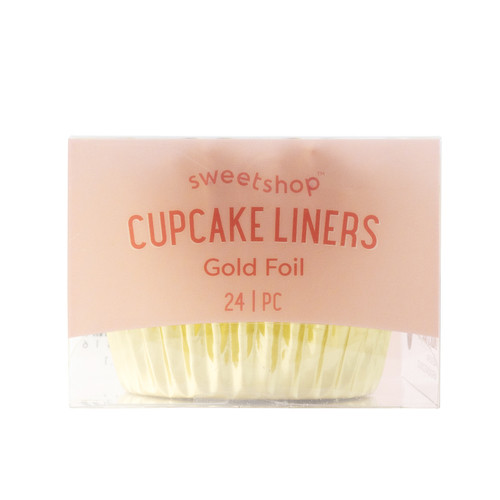 3 Pack Sweetshop Baking Cups 12/Pkg-Gold Foil 34014321 - 718813163316