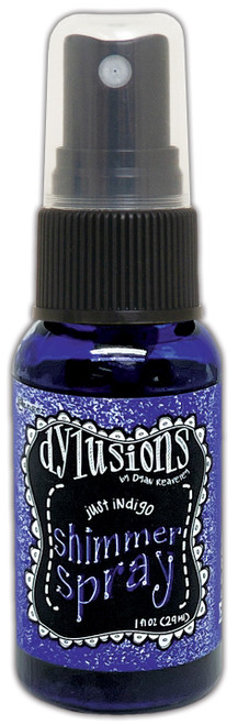 Dylusions Shimmer Sprays 1oz-Just Indigo DYH-1GGP7 - 789541086918