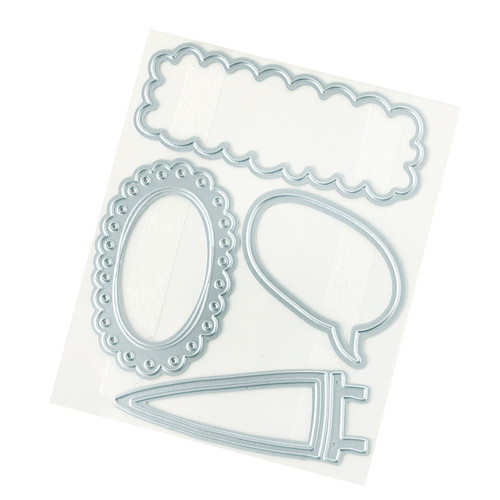 Pebbles Cool Girl Metal Die Set-4/Pkg - 34027672 Pebbles Cool Girl Metal Die Set-4/Pkg - 34027672