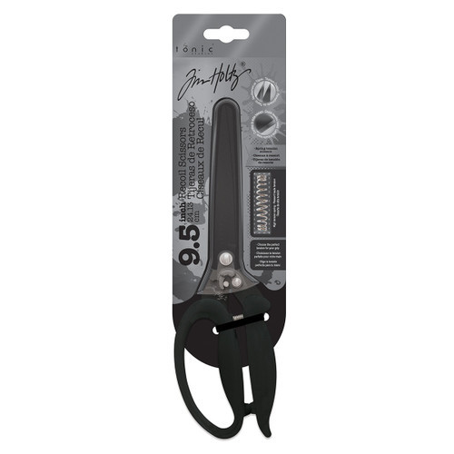 Tim Holtz Recoil Scissors 9.5"-Black - 5385EUS - 841079153859