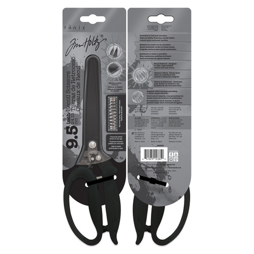 Tim Holtz Recoil Scissors 9.5"-Black - 5385EUS Tim Holtz Recoil Scissors 9.5"-Black - 5385EUS