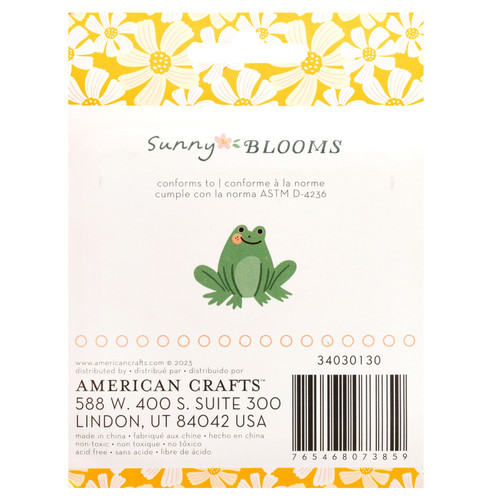 Pebbles Sunny Bloom Ink Pads-4/Pkg - 34030130 Pebbles Sunny Bloom Ink Pads-4/Pkg - 34030130