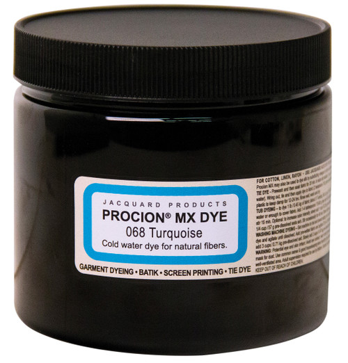 Jacquard Procion MX Dye 8oz-Turquoise - 5A002FB6-1GGQZ - 743772206804